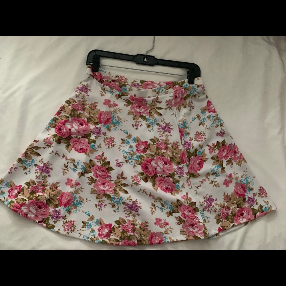 Floral skirt